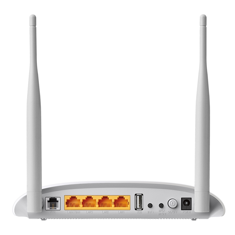 TP-LINK TD-W9970 300MBPS 4 PORT 2 ANTEN 5DBI FİBER DESTEKLİ KABLOSUZ VDSL2/ADSL2+ MODEM ROUTER