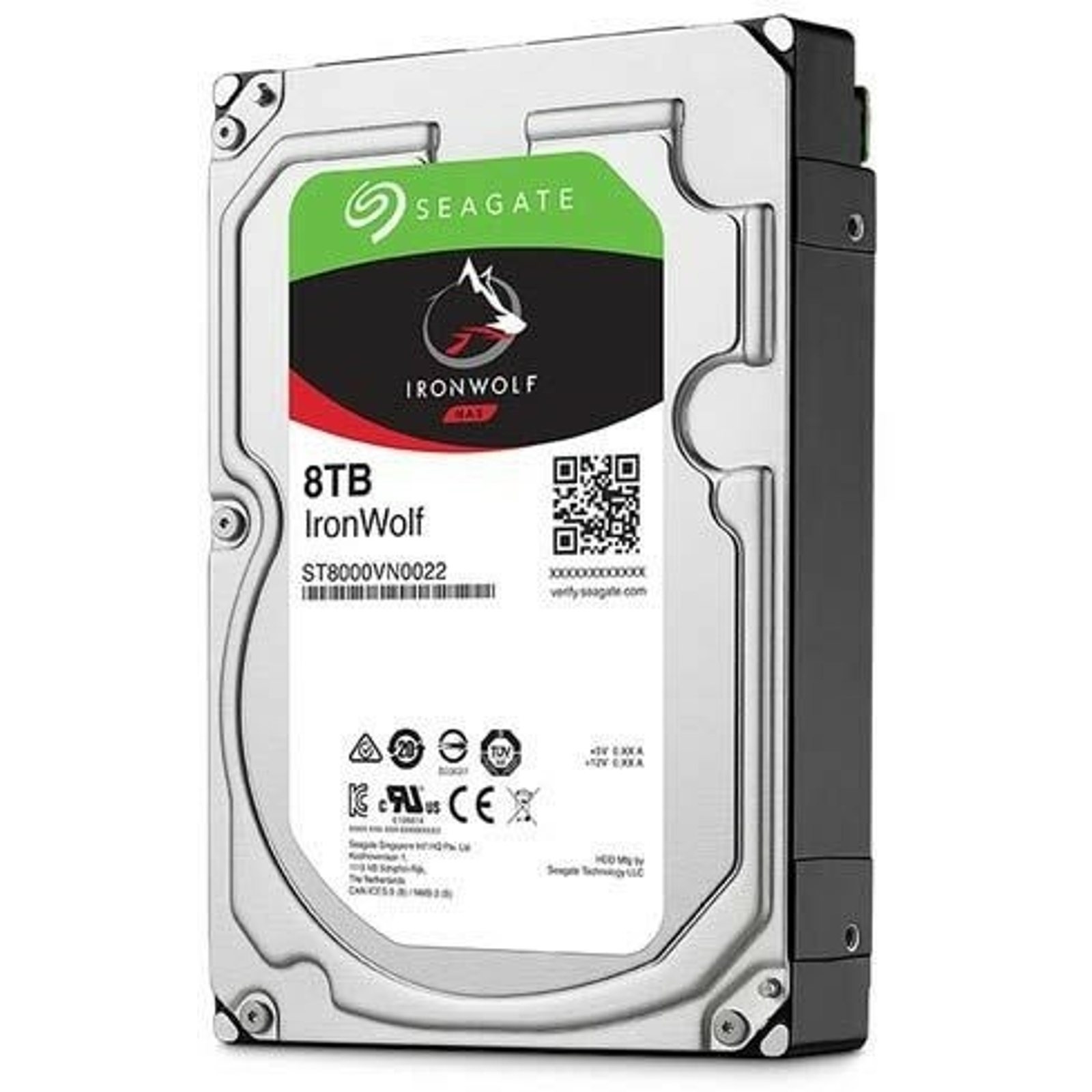 SEAGATE IRONWOLF 8TB 7200RPM 256MB SATA3 ST8000VN004 NAS HDD RESMİ DİSTİ GARANTİLİ