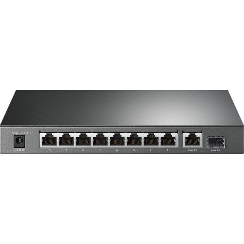 TP-LINK TL-SG1210P 10 PORT 10/100/1000 8 PORT POE+ 1 PORT UPLINK+ 1 SFP 63WATT DESKTOP SWITCH