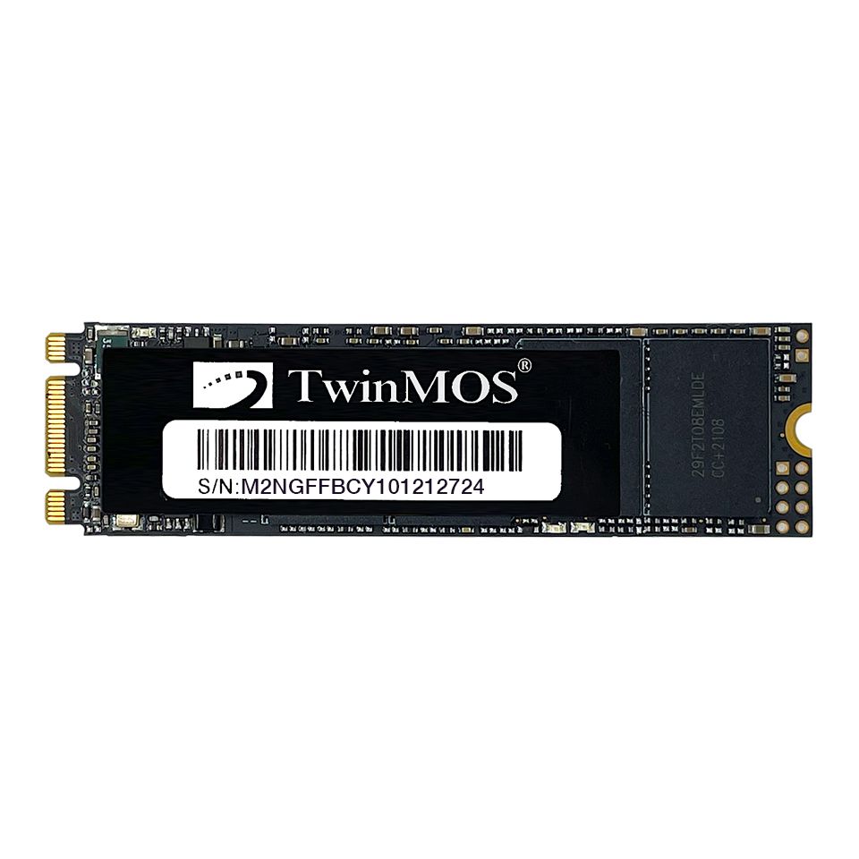 TWINMOS 256GB 580/550MB/s 4mm M.2 2280 SATA 3.0 SSD NGFFEGBM2280 3D-NAND