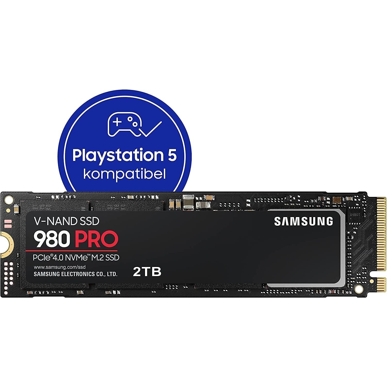 SAMSUNG 980 PRO 2TB 6900-5000 MB/s NVMe PCIe M.2 SSD MZ-V8P2T0BW