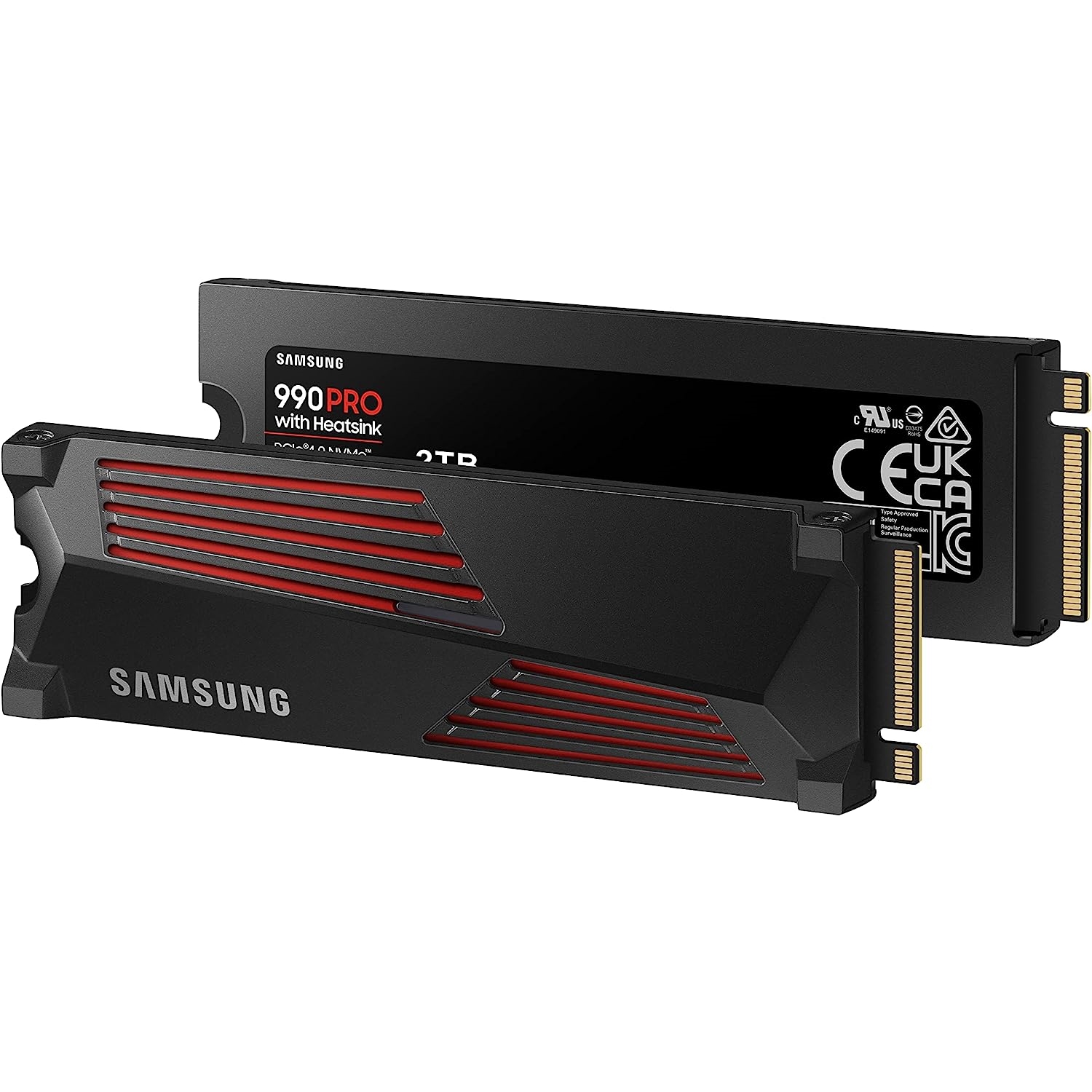 SAMSUNG 990 PRO 2TB 7450/6900MB/s NVMe PCIe M.2 SSD MZ-V9P2T0CW SOĞUTUCULU