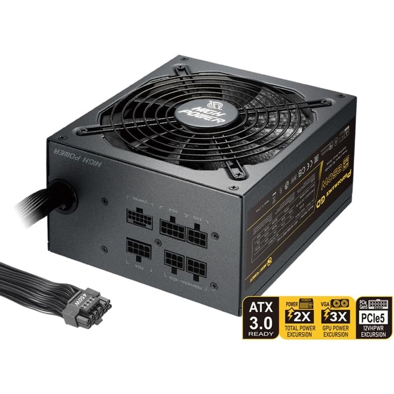 HIGH POWER PERFORMANS SERIES 850W 80+ GOLD GEN5 POWER SUPPLY HP1-S2850GD-F14C