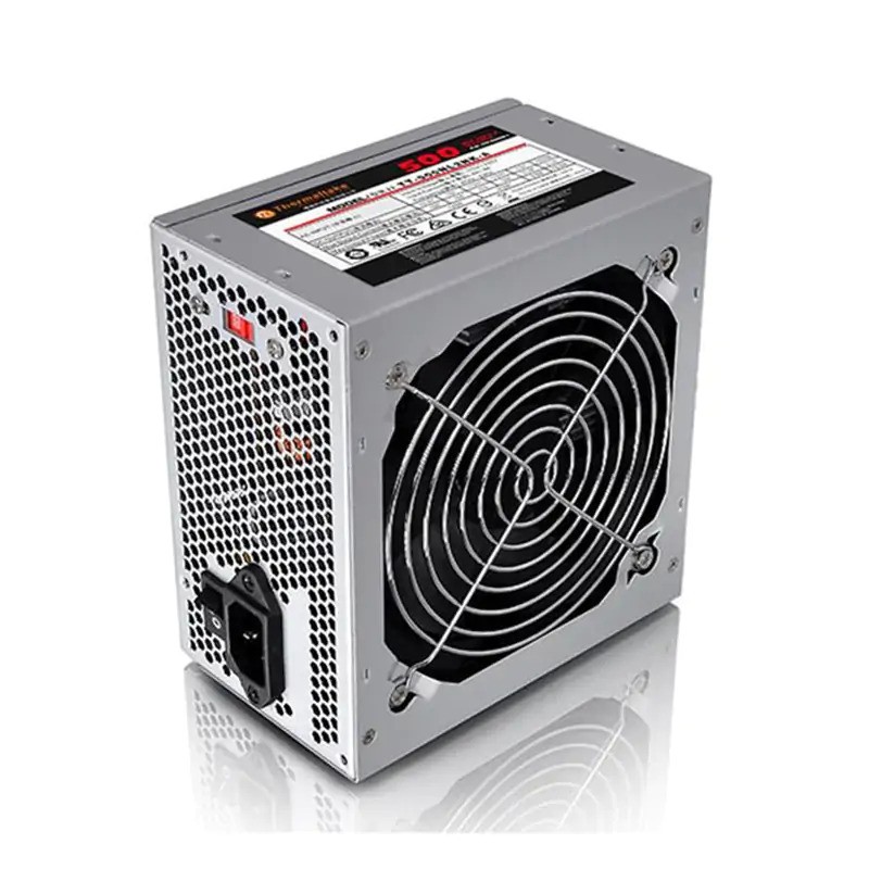 THERMALTAKE 500W 12CM RGB FAN POWER SUPPLY BULK TT-500AL1NC