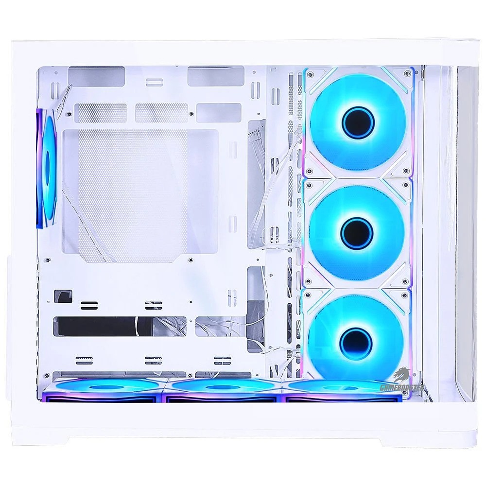 GAMEBOOSTER GB-G2851BW 7x ARGB FAN ATX SEA VIEW USB3.0 BEYAZ KASA