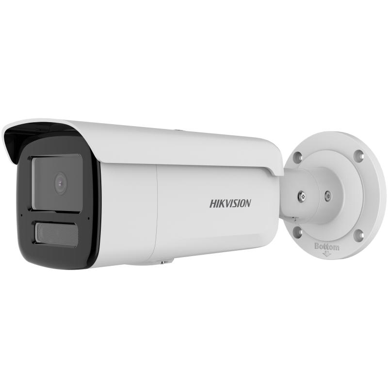 HIKVISION DS-2CD2T83G2-4LI2U 8MP 2.8MM ACUSENSE 80MT DAHİLİ SESLİ H265  IP67/IK10 SMART HYRBID LIGHT BULLET IP KAMERA