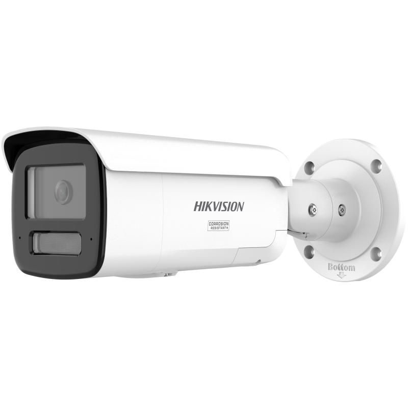 HIKVISION DS-2CD2T87G3-LIS2UY/SL 8MP 2.8MM 60MT DAHİLİL SESLİ COLORVU H265  IP67 SMART HYRBID LIGHT BULLET IP KAMERA