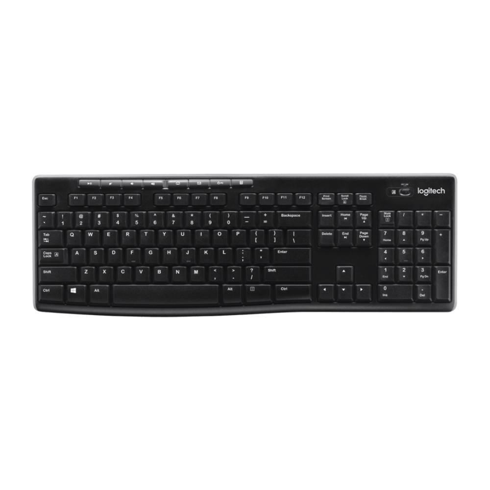 LOGITECH K270 TR KABLOSUZ MULTİMEDYA SİYAH UNIFYING KLAVYE