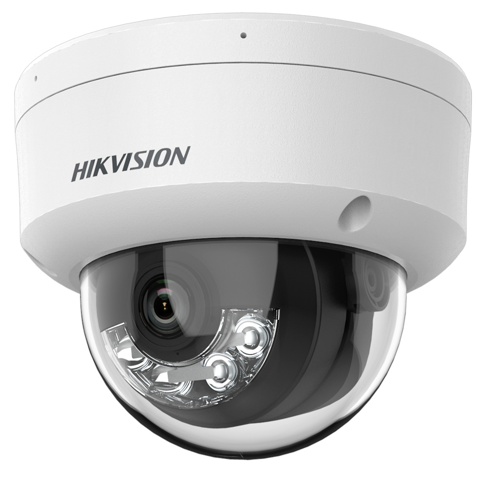 HIKVISION DS-2CD1141G2-LIUF 4MP 2.8MM 20MT DAHİLİ SESLİ H265  SMART HYBRID LIGHT IP DOME KAMERA