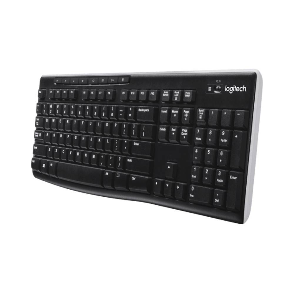 LOGITECH K270 TR KABLOSUZ MULTİMEDYA SİYAH UNIFYING KLAVYE