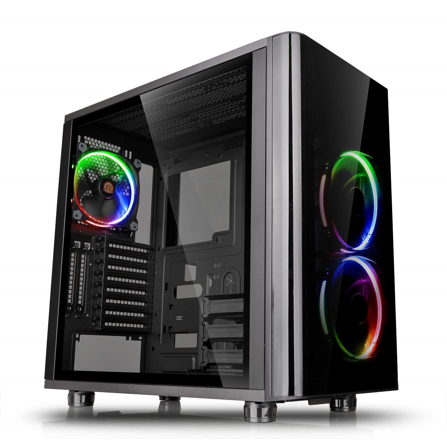 Лучшие корпуса для пк 2023. Thermaltake view 31 TG RGB. Корпус Thermaltake view 31 TG. Корпус ATX Thermaltake view 31 TG RGB,. Компьютерный корпус Thermaltake view 31 TG RGB CA-1h8-00m1wn-01 Black.