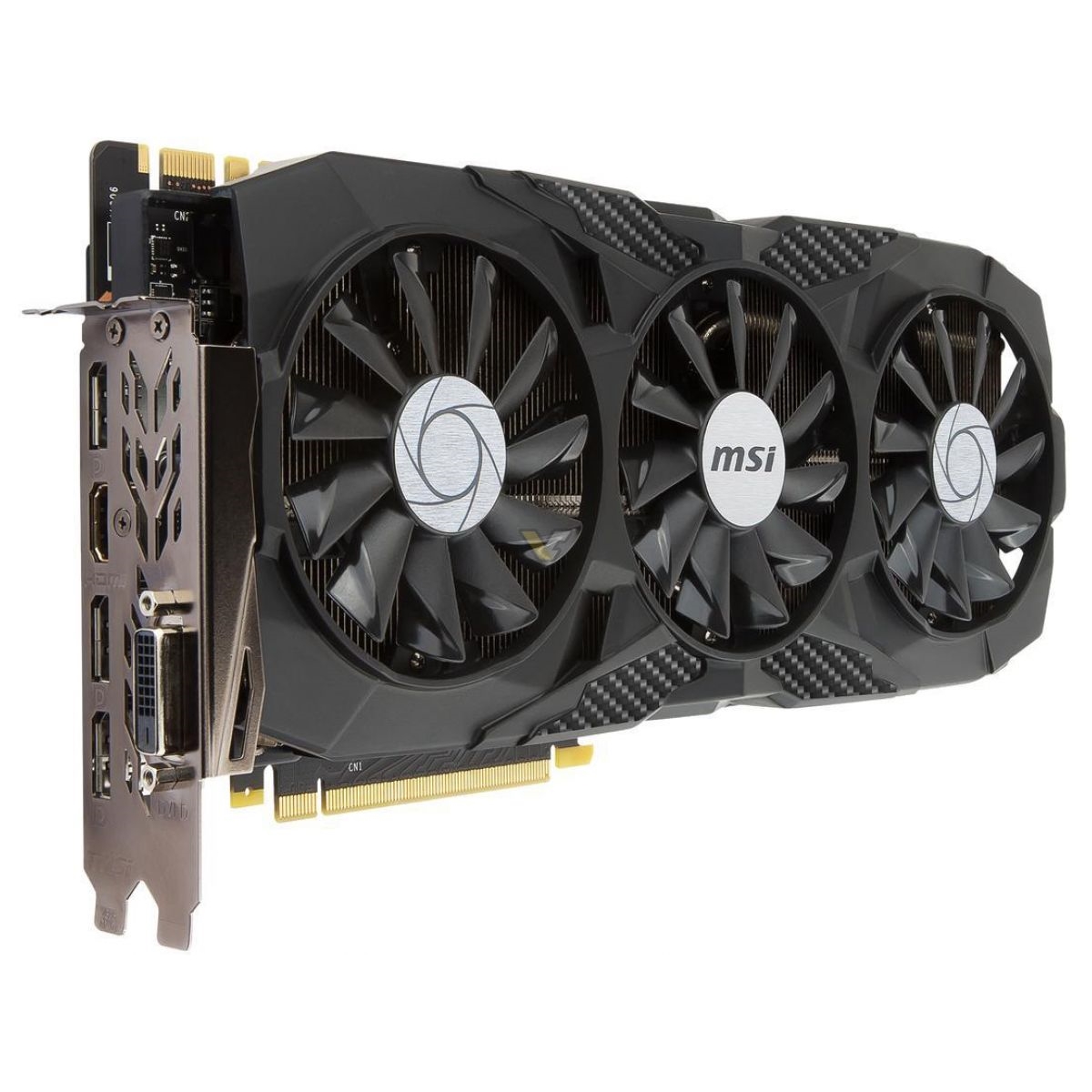 MSI GTX1070TI 8GB DDR5 256Bit DVI/HDMI/3xDP 16X GTX1070TI-DUKE-8G