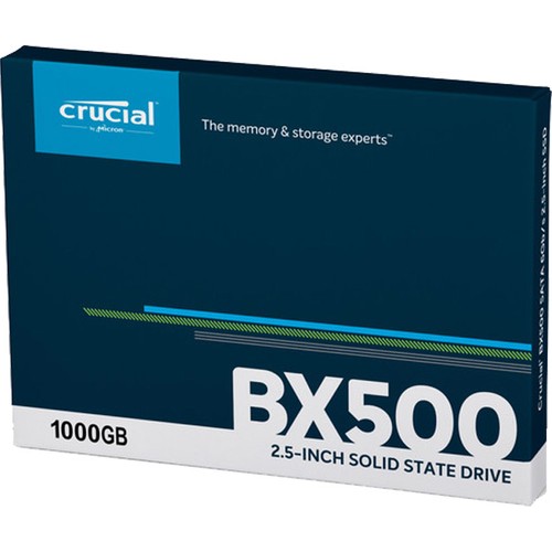 CRUCIAL BX500 1TB 540/500MB/s 2.5" SATA 3.0 SSD CT1000BX500SSD1