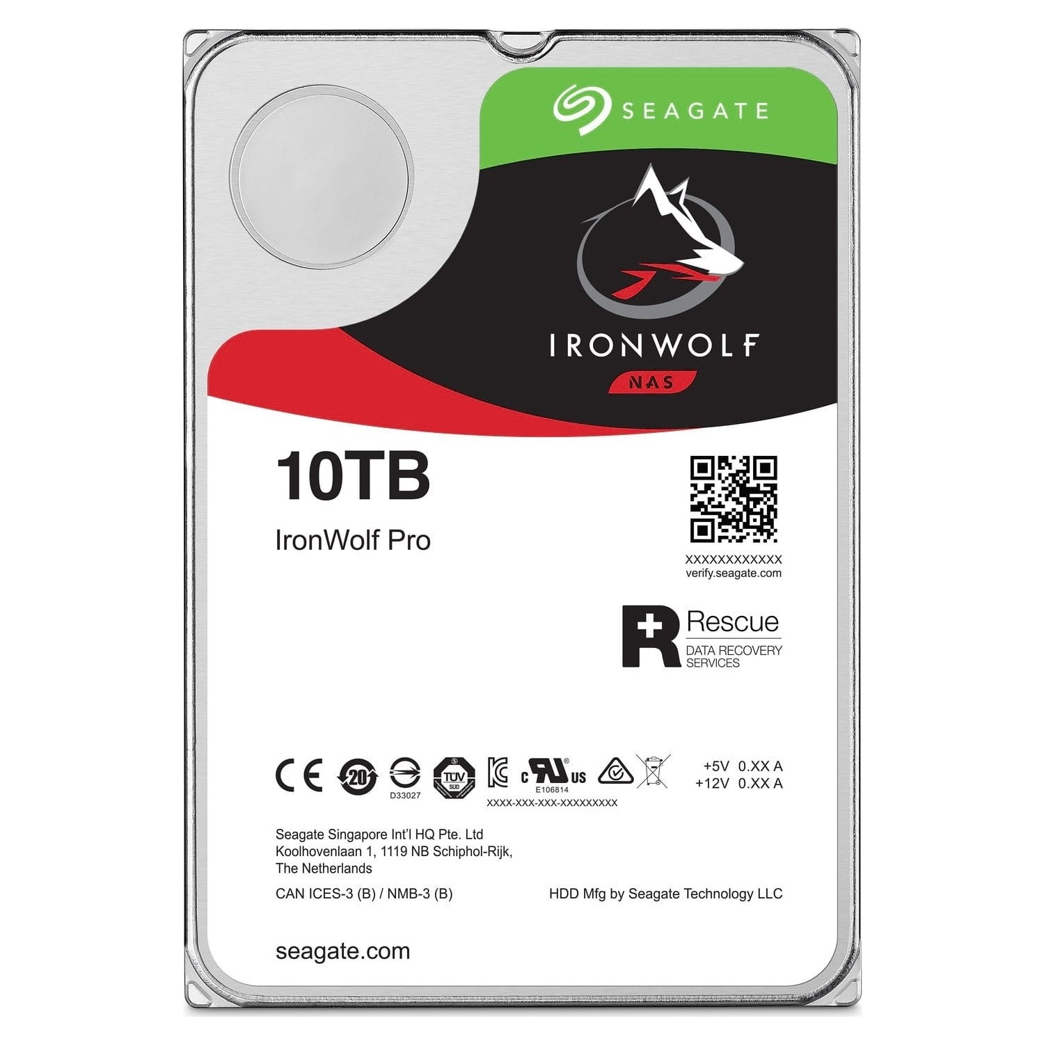 SEAGATE IRONWOLF PRO 10TB 7200RPM 256MB SATA3 6Gbit/sn ST10000NE0008 NAS HDD