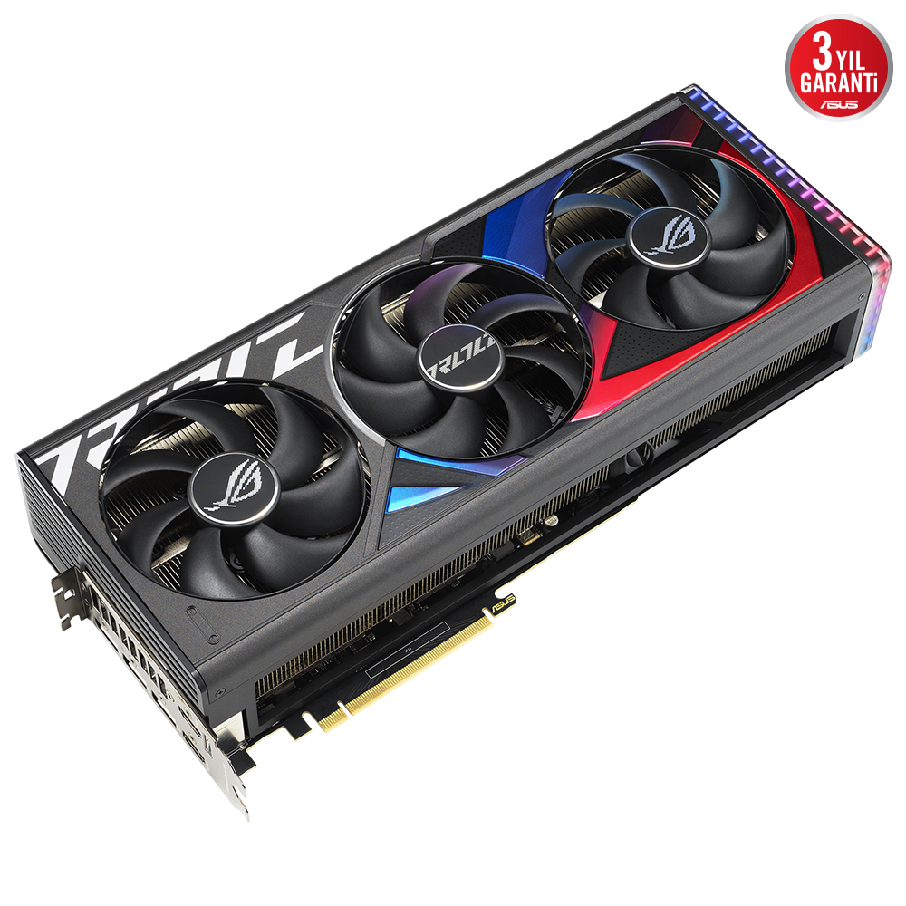 ASUS GEFORCE RTX 4090 ROG-STRIX-RTX4090-24G-GAMING 24GB GDDR6X 384Bit 2xHDMI/3xDP RGB EKRAN KARTI