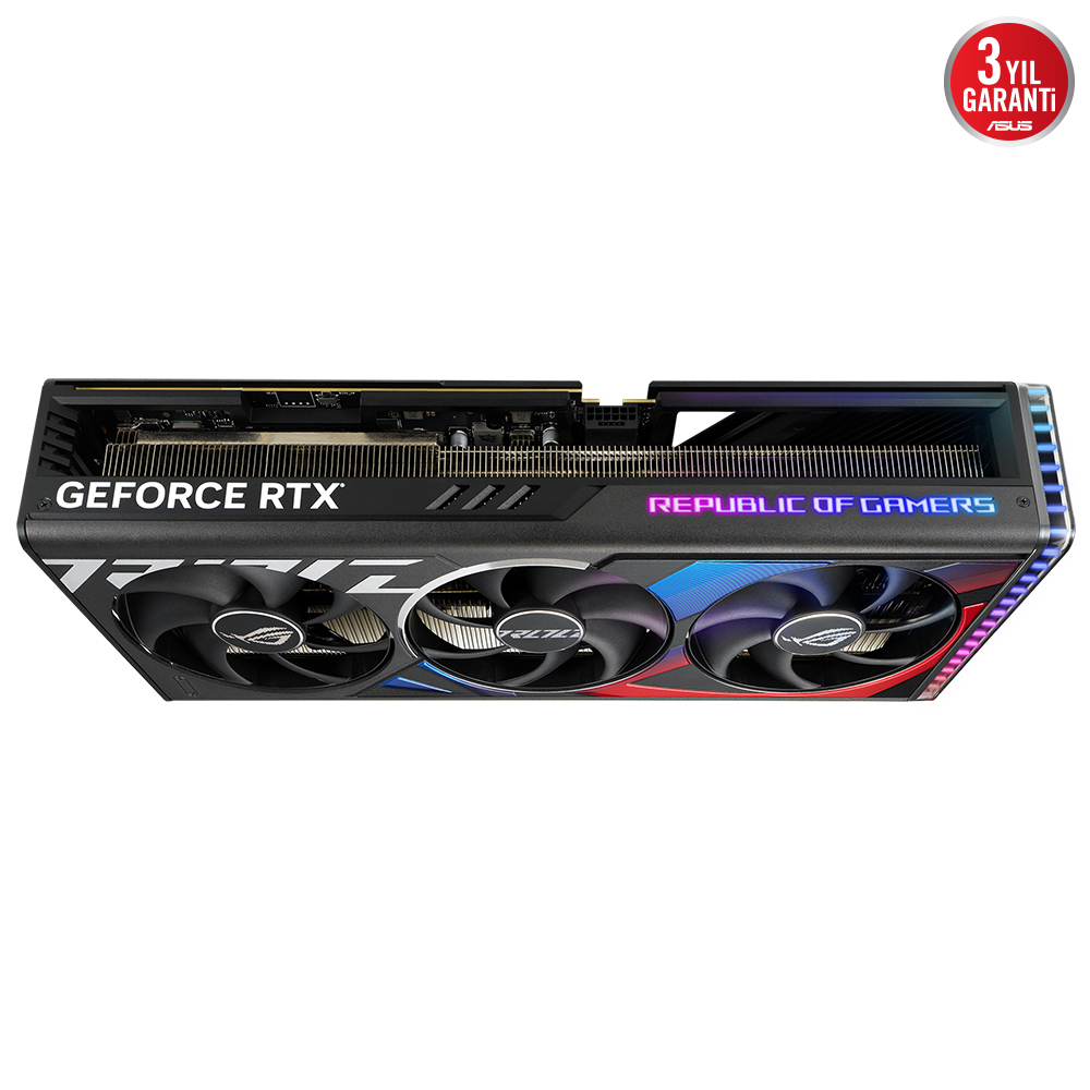 ASUS GEFORCE RTX 4090 ROG-STRIX-RTX4090-24G-GAMING 24GB GDDR6X 384Bit 2xHDMI/3xDP RGB EKRAN KARTI