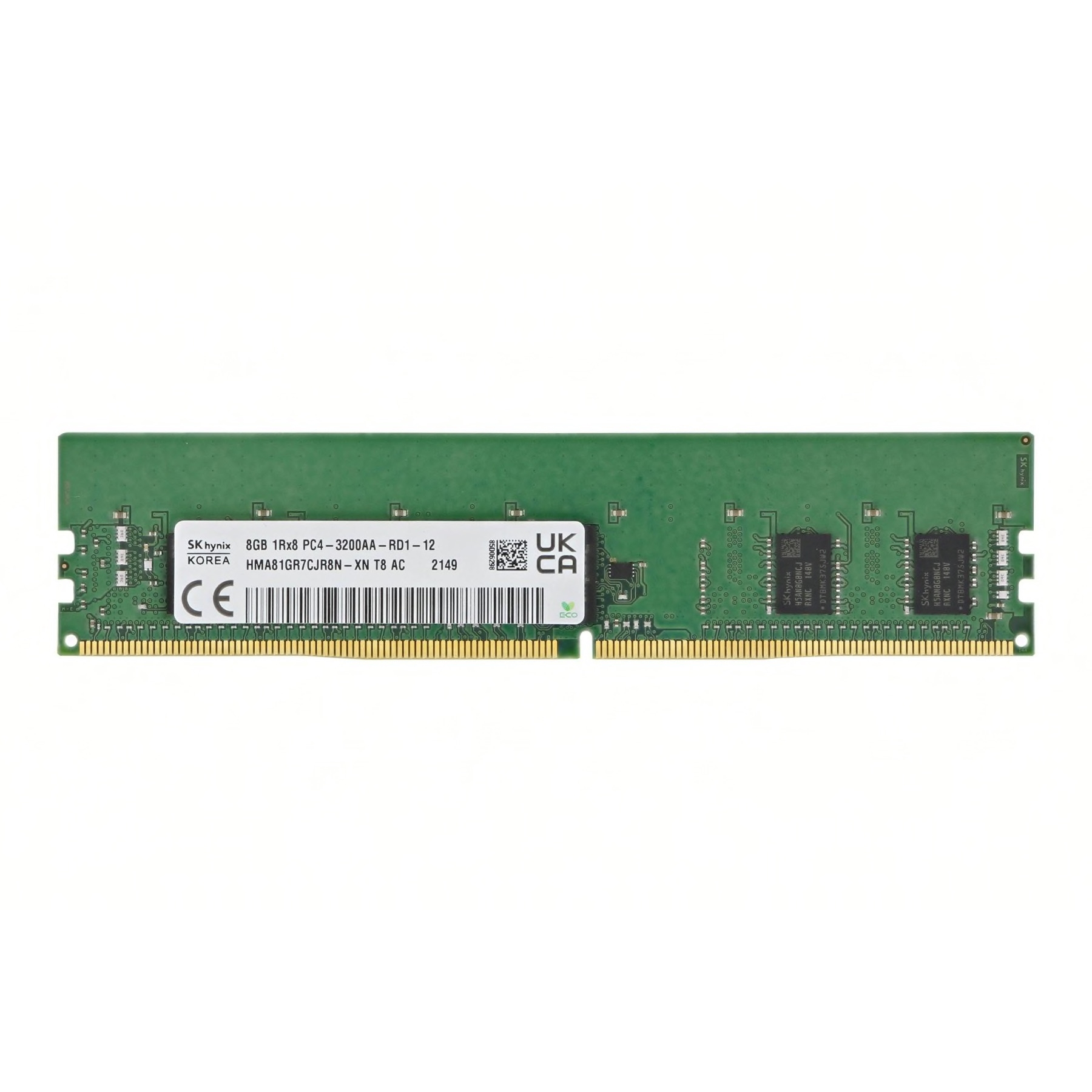HYNIX 8GB 4800MHz DDR5 ECC RAM HMCG66AEBUA084N