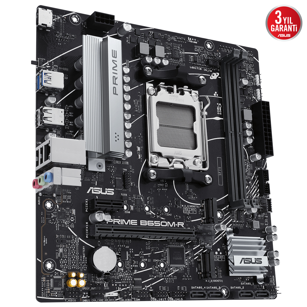 ASUS PRIME B650M-R 2xDDR5 HDMI 2xM.2 AM5 ANAKART