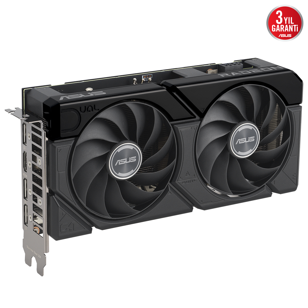 ASUS DUAL-RX7600XT-O16G RX7600XT 16GB GDDR6 128Bit DVI/HDMI/DP