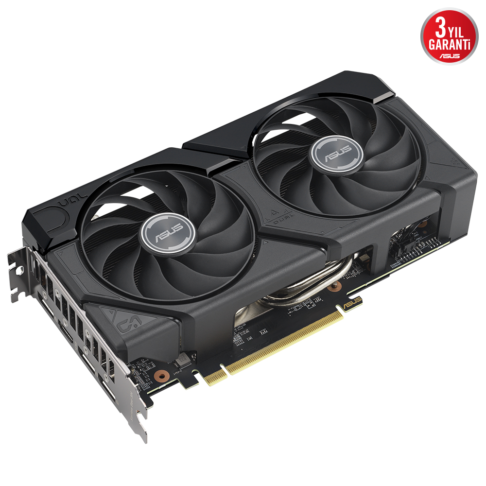 ASUS DUAL-RX7600XT-O16G RX7600XT 16GB GDDR6 128Bit DVI/HDMI/DP