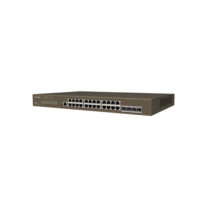 IP-COM G3328F 26 PORT 10/100/1000 4 X SFP CLOUD YÖNETİLEBİLİR RACK MOUNT SWITCH