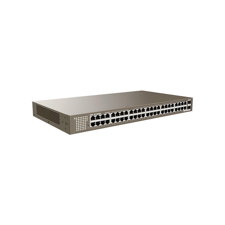 IP-COM G3350F 48 PORT 10/100/1000 2 X SFP CLOUD YÖNETİLEBİLİR RACK MOUNT SWITCH