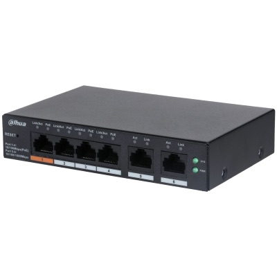 DAHUA DH-CS4006-4ET-60 4 PORT 10/100 2X UPLINK CLOUD YÖNETİLEBİLİR SWITCH