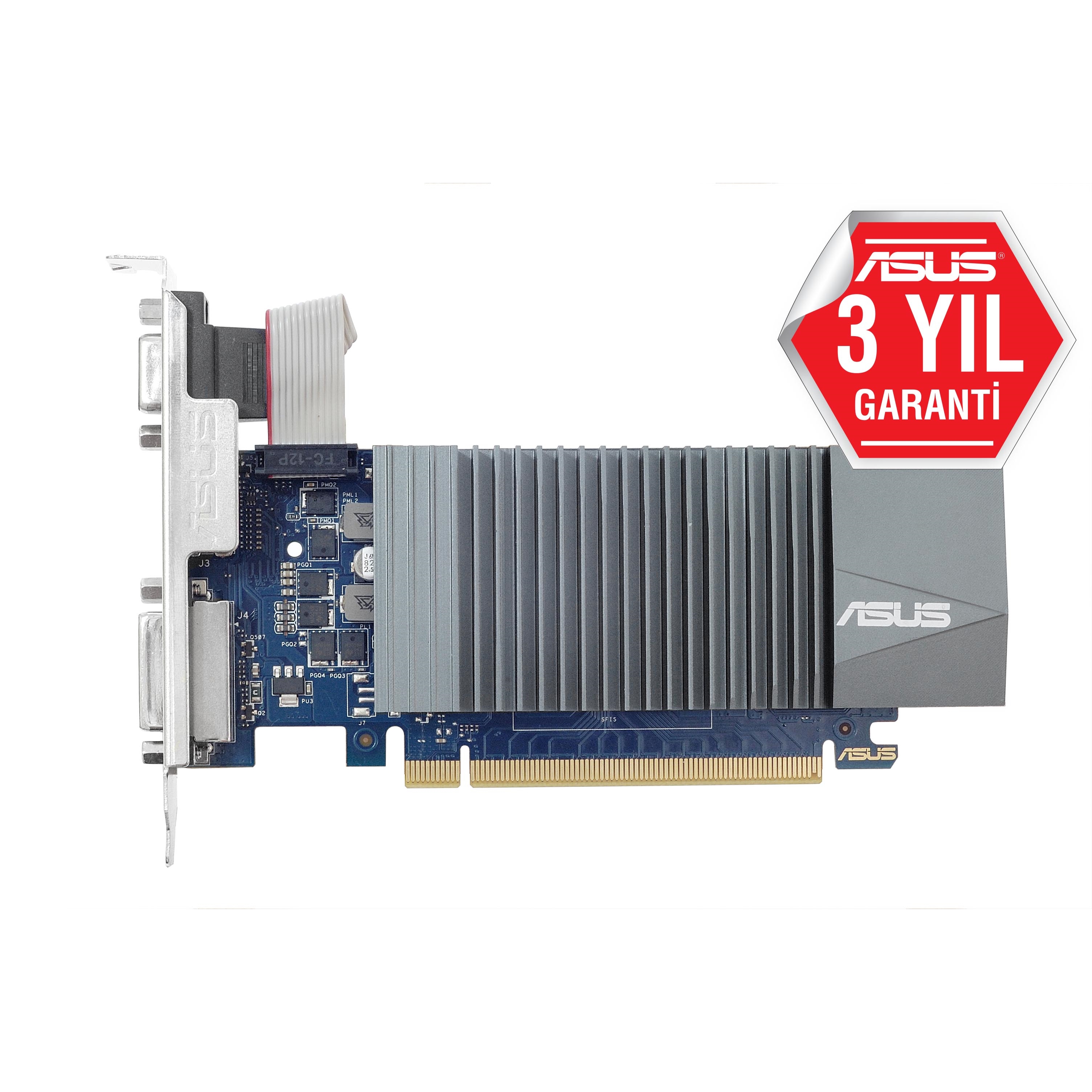 ASUS GT710-SL-2GD5-BRK-EVO GEFORCE GT710 LP 2GB DDR5 64Bit VGA/DVI/HDMI