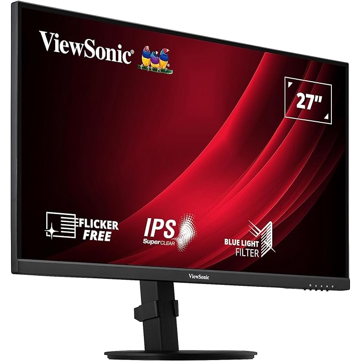 VIEWSONIC VG2709-2K-MHD 27" 5MS 2560x1440 HDMI/DP PIVOT SİYAH IPS LED MONITOR