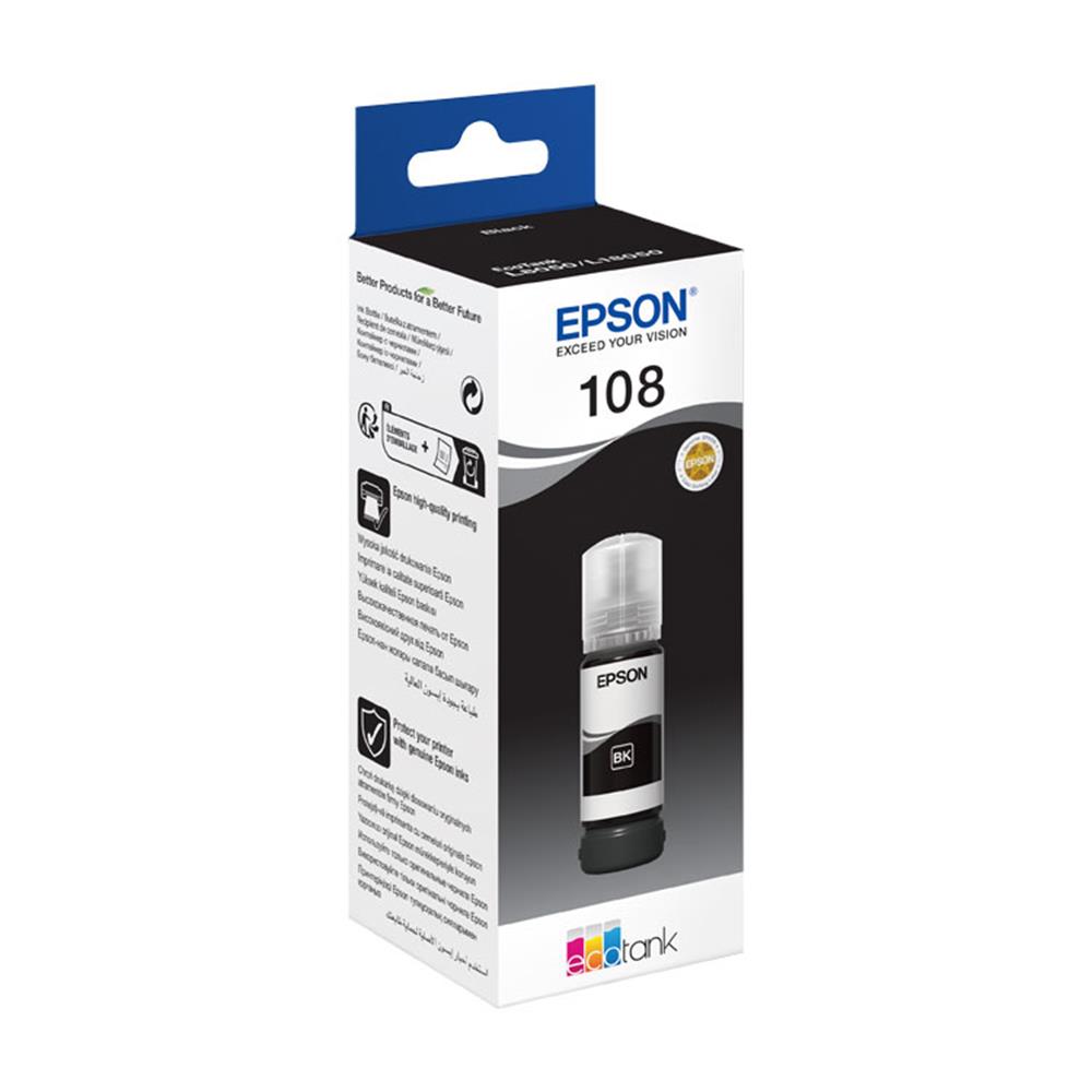 EPSON 108 T09C14A SİYAH MÜREKKEP