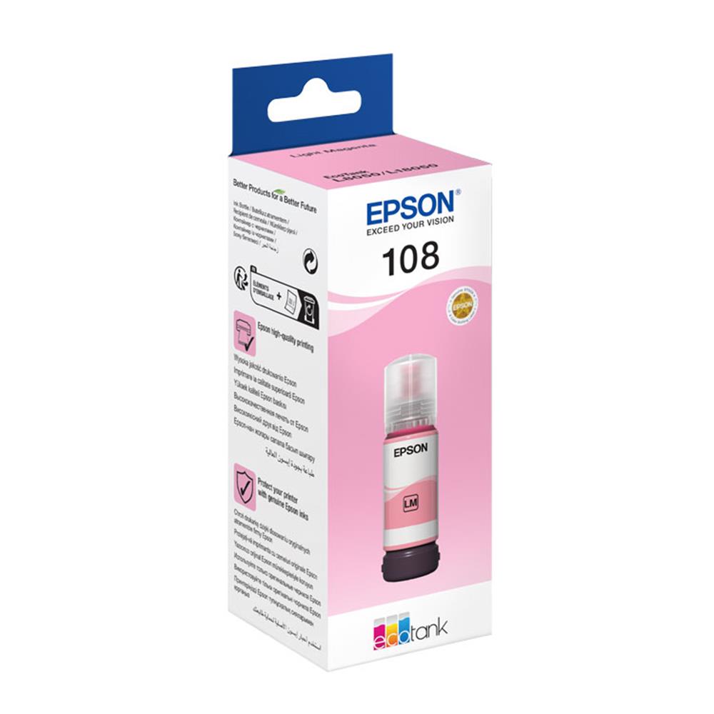 EPSON 108 T09C64 AÇIK KIRMIZI MÜREKKEP