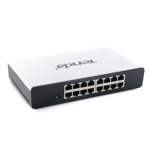 TENDA S16 16 PORT 10/100 YONETILEMEZ DESKTOP SWITCH