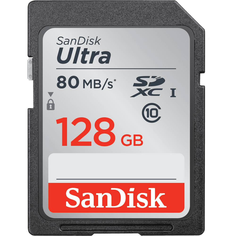 SANDISK ULTRA 128GB SDHC CLASS10 80MB/s HAFIZA KARTI