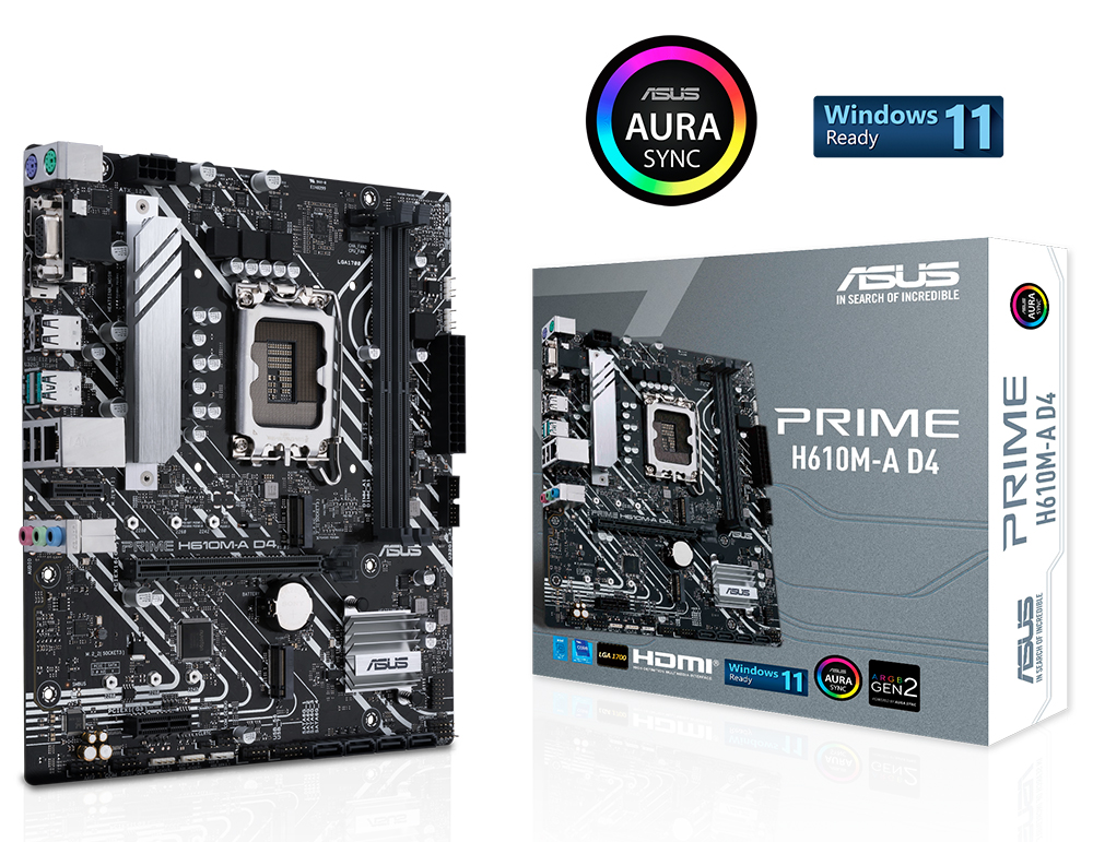 PRIME H610M-A D4