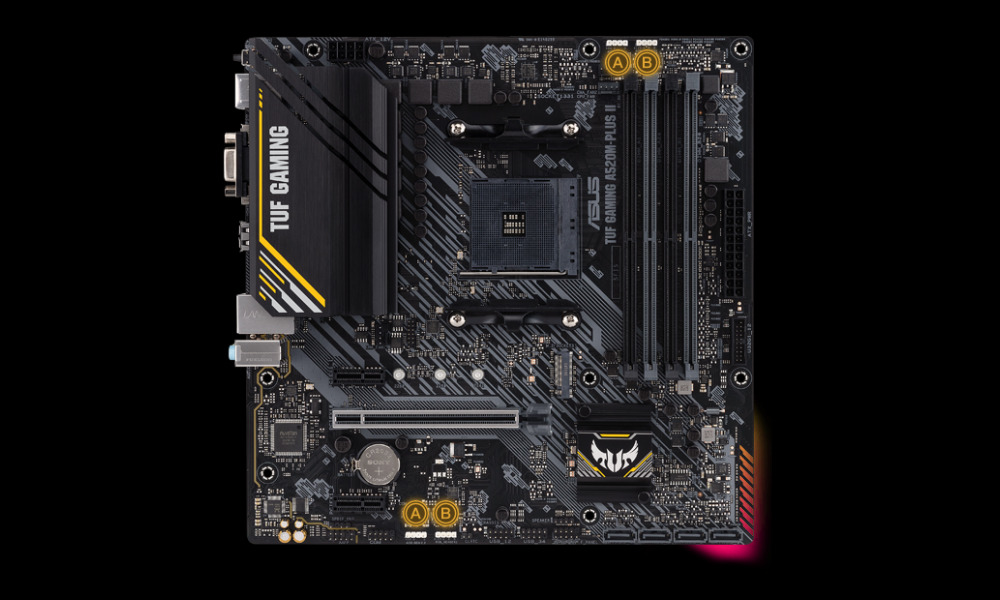 TUF GAMING A520M-PLUS II