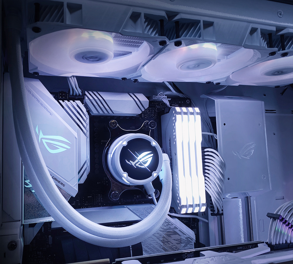 ROG STRIX LC II 240 ARGB WHITE EDITION