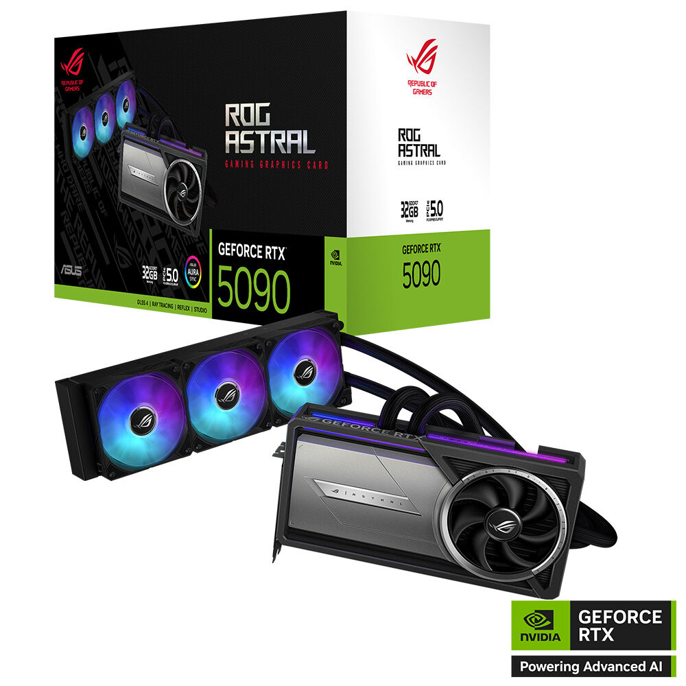 ROG Astral LC GeForce RTX™ 5090 32GB GDDR7