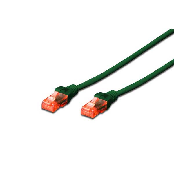 DIGITUS DK-1617-0025/G 25CM UTP CAT6 PATCH KABLO YEŞİL Cu, LSZH AWG 26/7