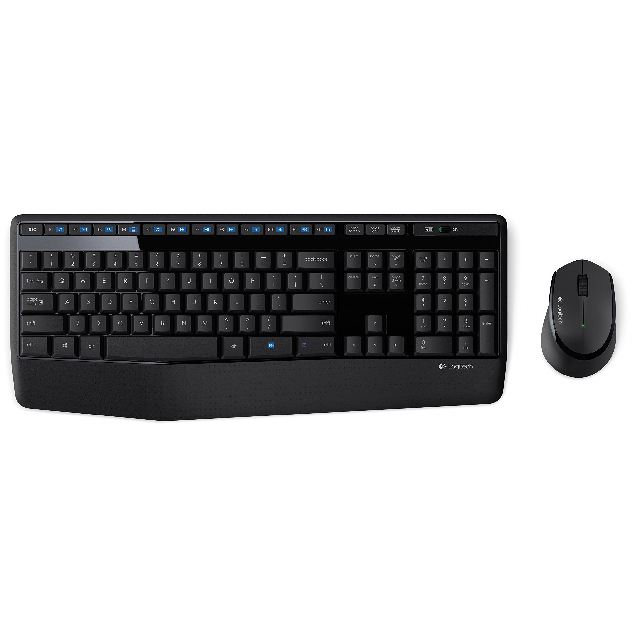 LOGITECH MK345 TÜRKÇE KABLOSUZ MULTİMEDYA SİYAH NANO ALICI Q KLAVYE+MOUSE