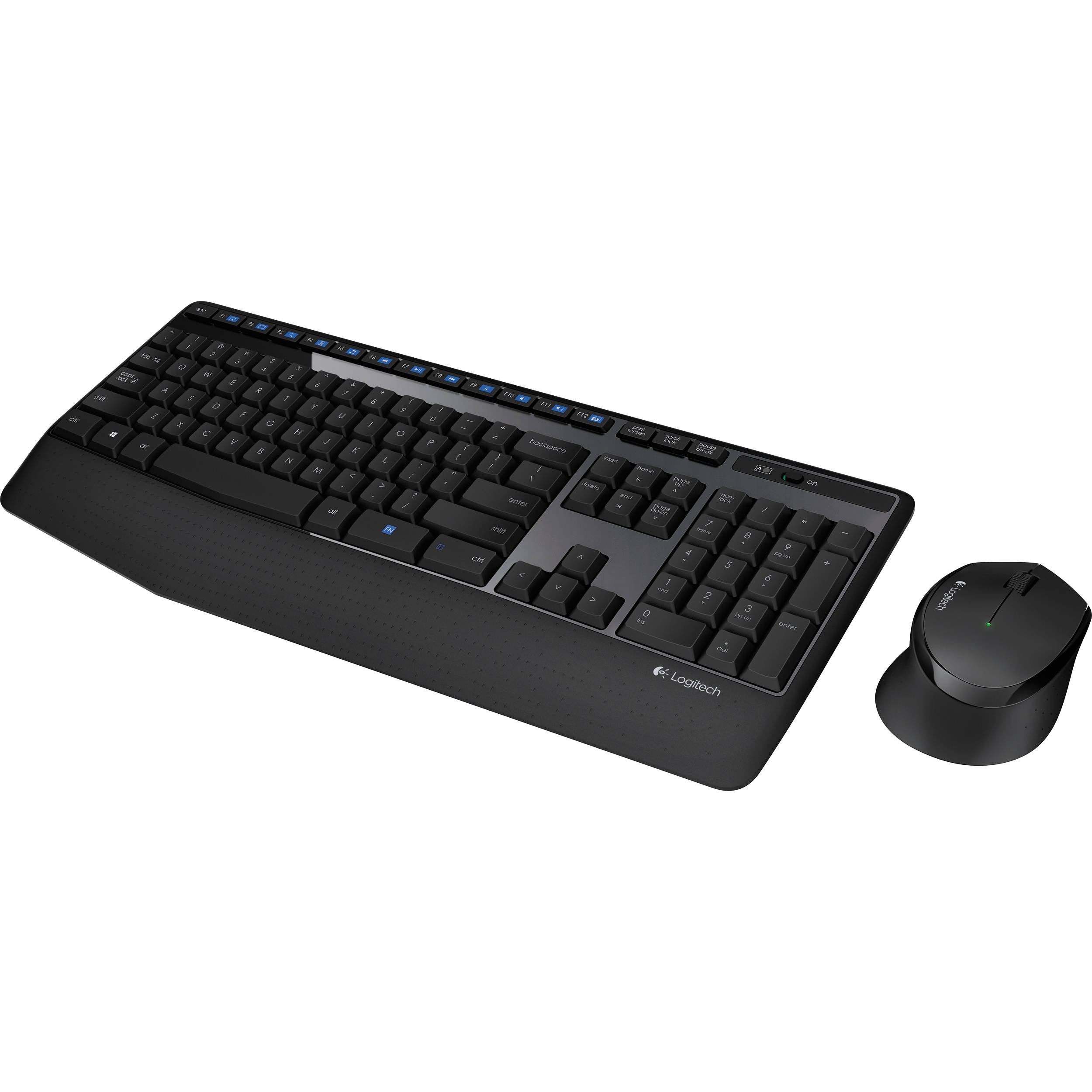 LOGITECH MK345 TÜRKÇE KABLOSUZ MULTİMEDYA SİYAH NANO ALICI Q KLAVYE+MOUSE