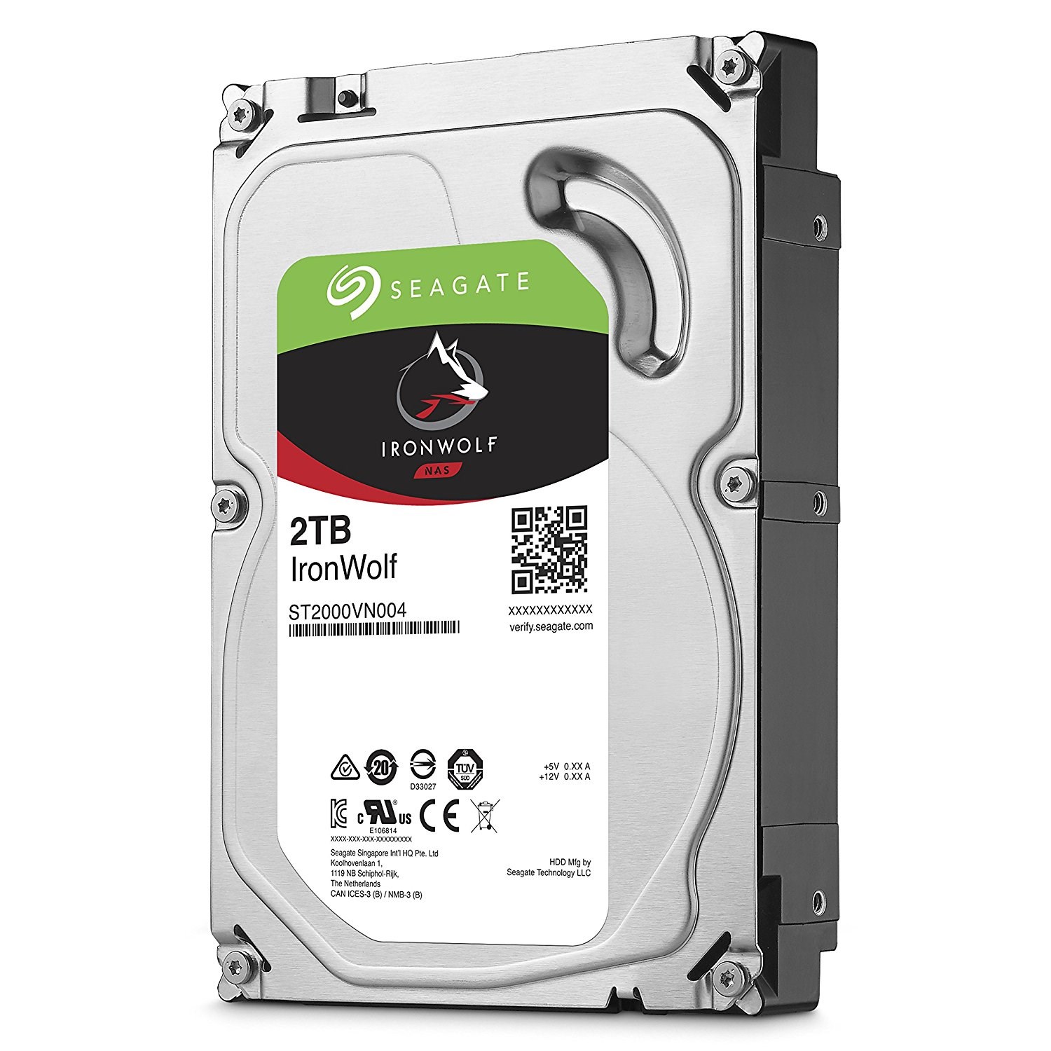 SEAGATE IRONWOLF 2TB 5900RPM 64MB SATA3 6Gbit/sn ST2000VN004 NAS HDD