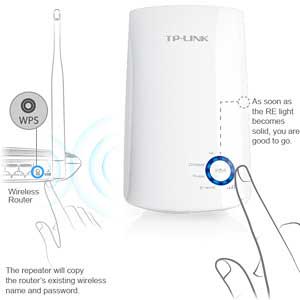 TP-LINK TL-WA850RE 300MBPS 1PORT 2.4GHz INDOOR RANGE EXTENDER