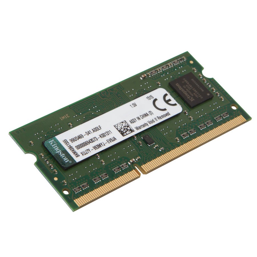 KINGSTON 8GB 1600MHz DDR3 1.35v LOW VOLTAGE BULK KIN-SOPC12800L-8G NOTEBOOK RAM