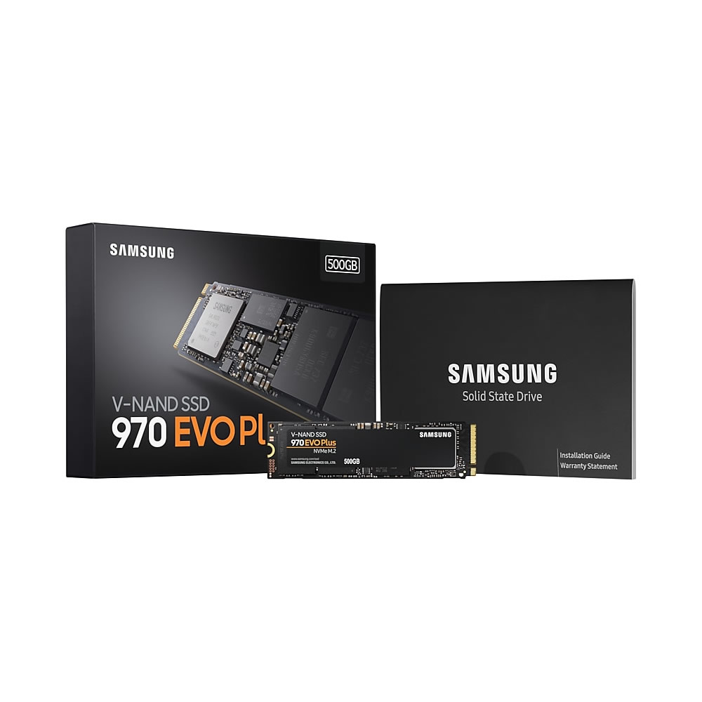 SAMSUNG 970 EVO PLUS 500GB 3500/3200MB/s NVME SSD MZ-V7S500BW