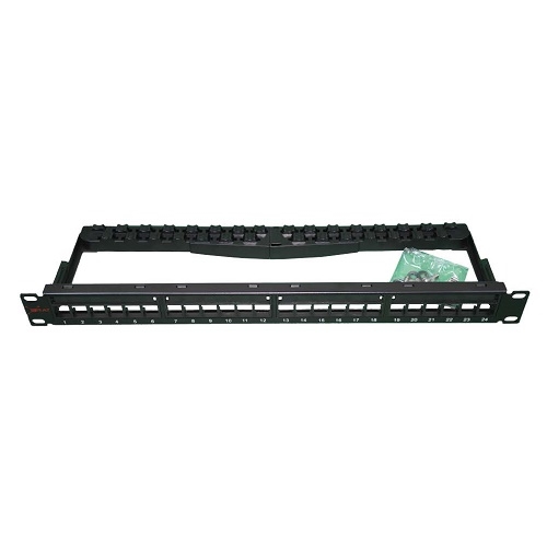 ERAT EDP-1UC6UBC-24 CAT6 UTP MODÜLER 24 PORT BOŞ PATCH PANEL