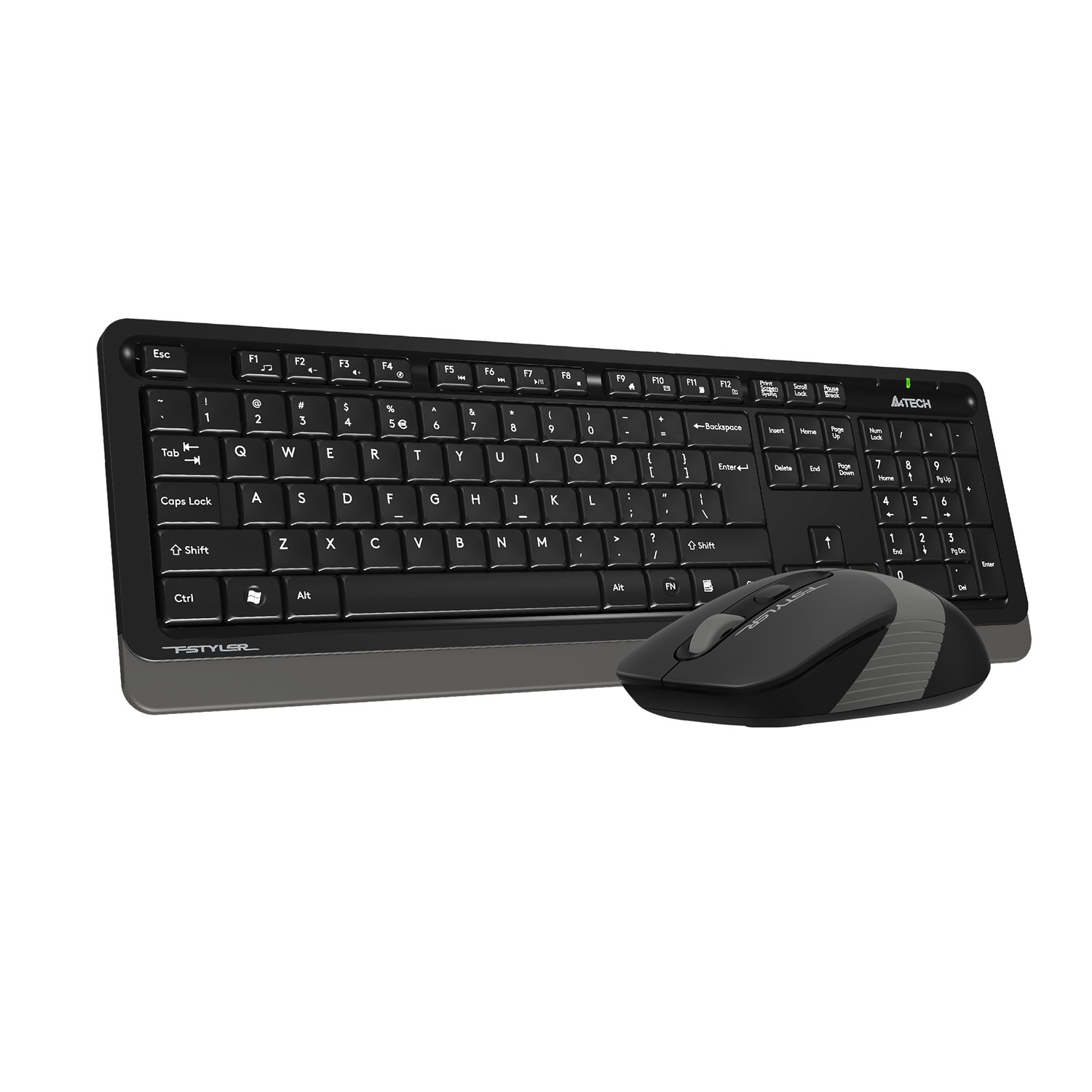 A4 TECH FG1010 KABLOSUZ STANDART GRİ Q KLAVYE+MOUSE