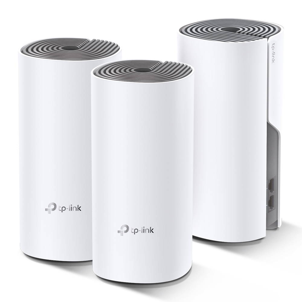 TP-LINK DECO E4(3-PACK) AC1200 2.4 GHZ & 5 GHZ MESH WIFI INDOOR ACCESS POİNT/ROUTER