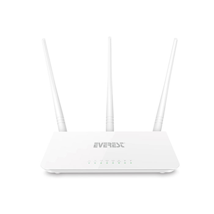 EVEREST WIRELESS N300 EWR-F303 300MBPS 4 PORT 3 ANTEN 2.4GHz INDOOR ROUTER