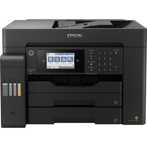 EPSON TANKLI L15150 INKJET TARAYICI FOTOKOPİ FAX USB/ETHERNET/WIFI A3/A4 DUBLEX RENKLİ YAZICI