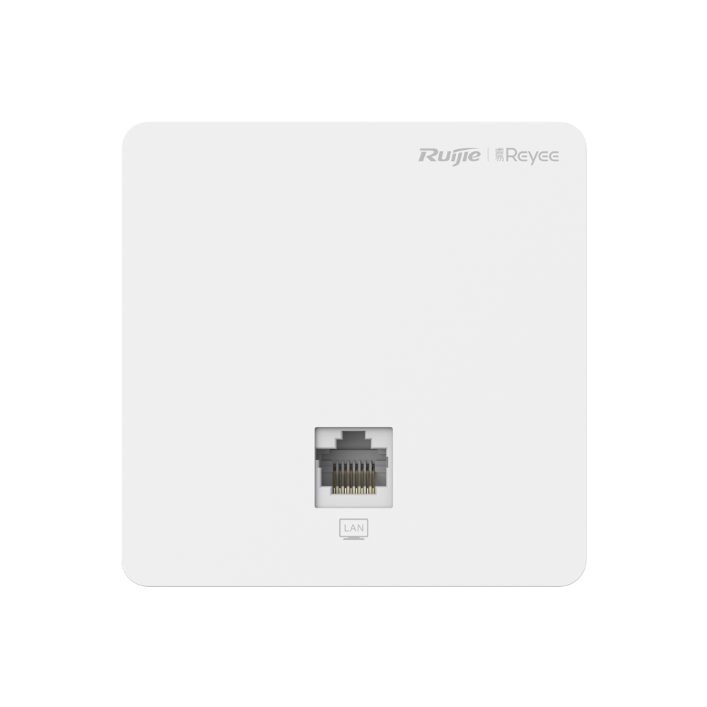 RUIJIE REYEE RG-RAP1200(F) AC1300 2PORT 2x2MIMO 2.4 GHZ & 5 GHZ POE ADAPTORSUZ INDOOR/WALL MOUNT ACCESS POINT